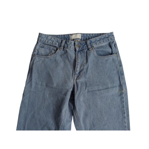 ASOS Lightwash Button Fly Raw Hem Jeans 29 - Picture 4 of 8